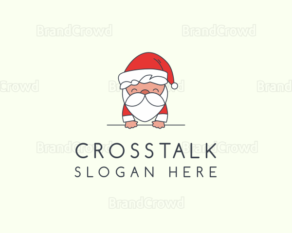 Santa Claus Decoration Logo