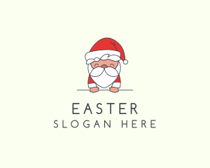 Santa Claus Decoration Logo