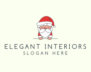 Santa Claus Decoration logo design