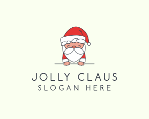 Santa Claus Decoration logo design