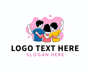 Community - Friendship Community Children logo design