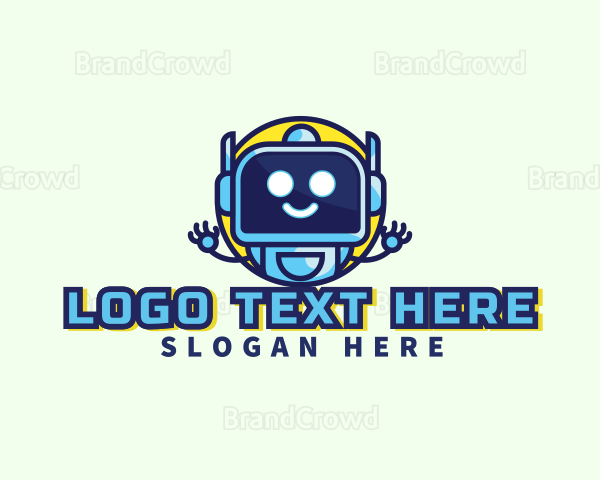 Fun Robot Tech Logo