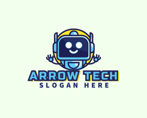 Data Robot Tech logo design