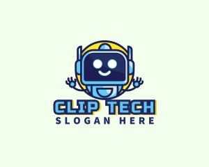 Data Robot Tech logo design