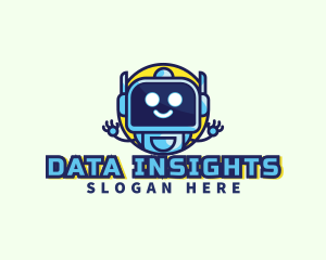 Data Robot Tech logo design