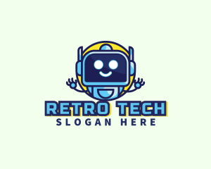 Data Robot Tech logo design