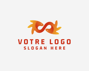 Viper - Viper Snake Loop logo design