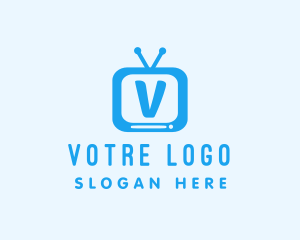 Television Video Vlog Logo