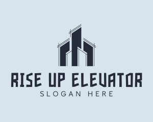 High Rise Condominium Infrastructure logo design