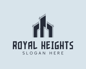 High Rise Condominium Infrastructure logo design