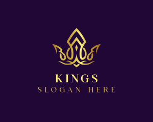 Elegant Royal Crown logo design