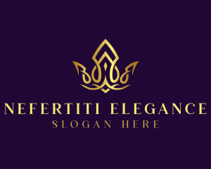 Elegant Royal Crown logo design