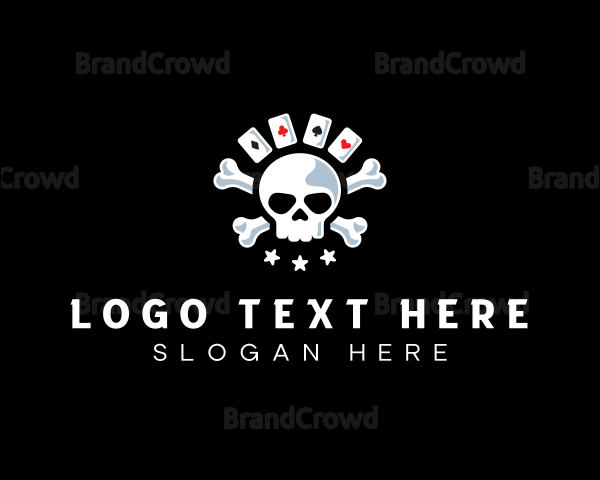 Skull Cards Casino Logo