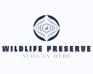 Eye Wildlife Sanctuary logo design