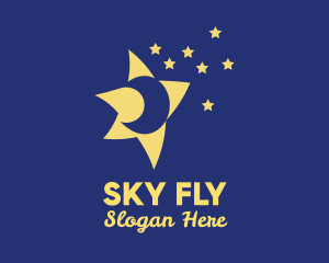 Night Sky Stars  logo design