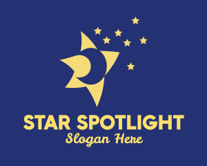 Night Sky Stars  logo design