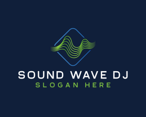 Music Sound Wave logo design