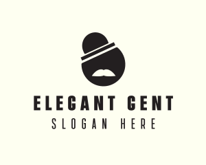 Gentleman Hat Sir logo design