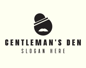 Gentleman Hat Sir logo design