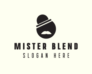 Gentleman Hat Sir logo design