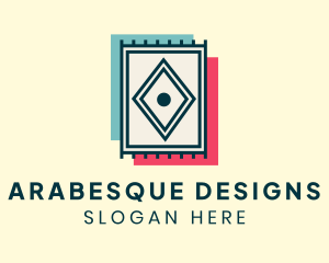 Rug Interior Design Decoration logo design