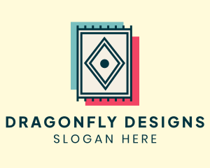 Rug Interior Design Decoration logo design