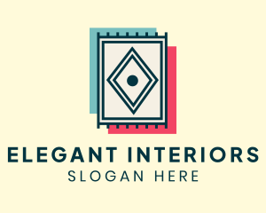 Rug Interior Design Decoration logo design