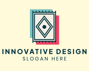 Rug Interior Design Decoration logo design