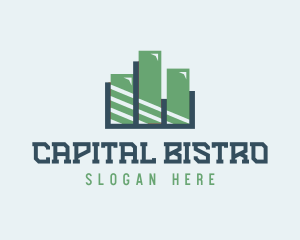 Chart Capital Asset Building logo design