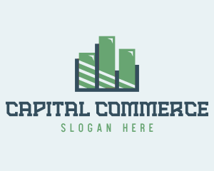 Chart Capital Asset Building logo design