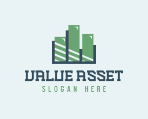 Asset - Chart Capital Asset Building logo design