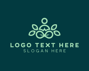 Leaf Yoga Meditation Logo