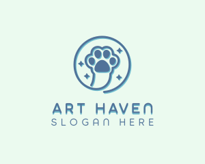 Pet Vet Paw logo design