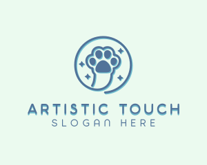 Pet Vet Paw logo design