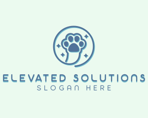 Pet Vet Paw logo design