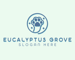 Pet Vet Paw logo design