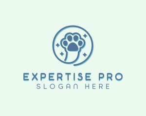 Pet Vet Paw logo design