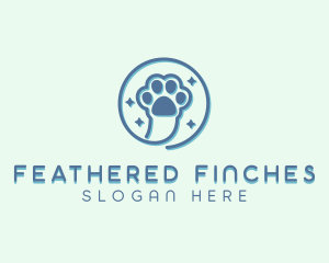 Pet Vet Paw logo design