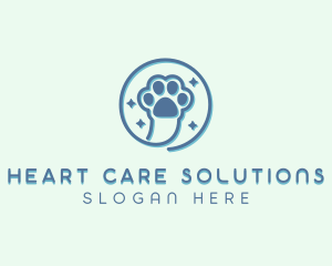 Pet Vet Paw logo design