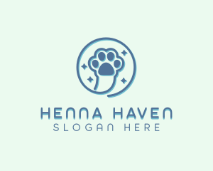 Pet Vet Paw logo design