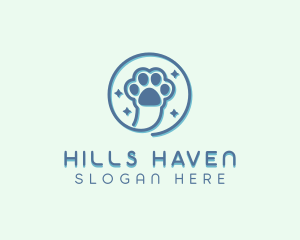 Pet Vet Paw logo design