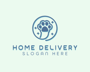 Pet Vet Paw logo design