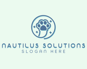 Pet Vet Paw logo design