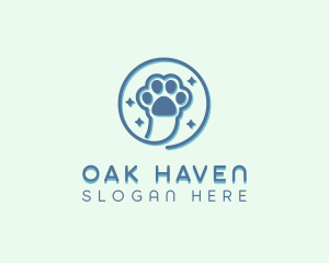 Pet Vet Paw logo design