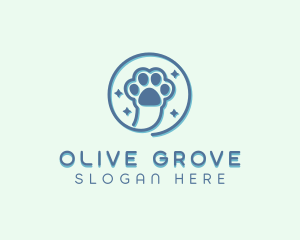 Pet Vet Paw logo design