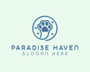 Pet Vet Paw logo design