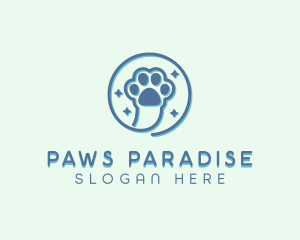 Pet Vet Paw logo design