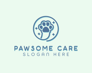 Vet - Pet Vet Paw logo design