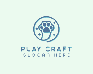 Pet Vet Paw logo design