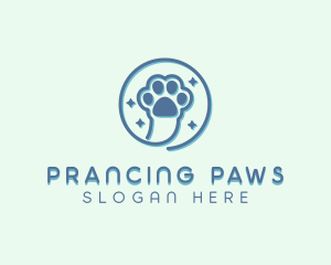 Pet Vet Paw logo design